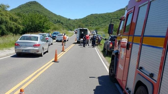 Ciclista de Villa María herido al ser rozado por el paso de una camioneta