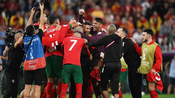 Histórico: Marruecos derrotó a España y se metió en los cuartos de final