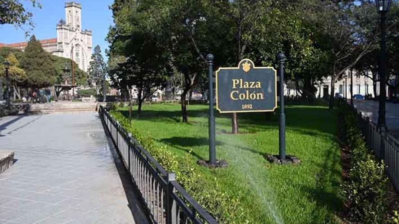 Plaza Colón: volver a  las fuentes