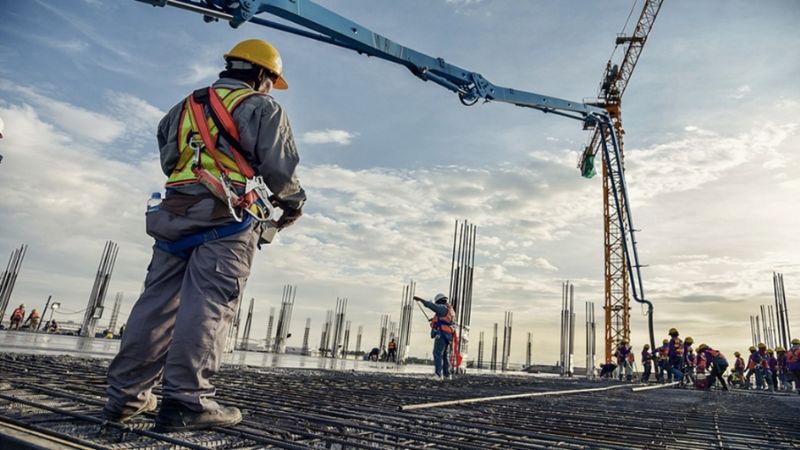La construcción crece 9% en siete meses