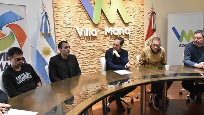 Taborda se presentó en el municipio de cara a la defensa del título