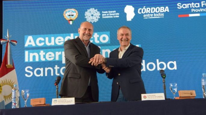 Córdoba y Santa Fe firmaron hoy el llamado a licitación para construir el acueducto interprovincial