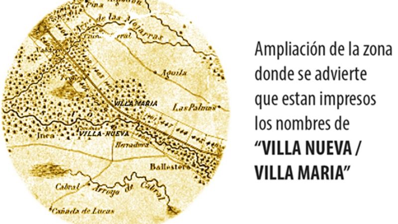 Villa María en 1866: un punto en el mapa de la provincia