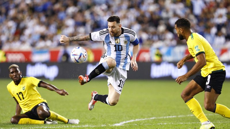 Argentina, con una ráfaga de Messi, cerró su preparación premundialista