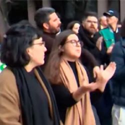 Multitudinaria protesta para exigir el control al precio de los alquileres