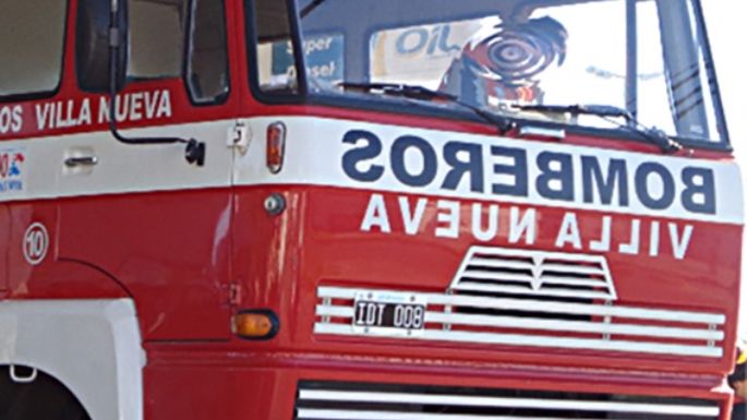 Escape de gas e incendios en la ruta 158 y tras la usina de EPEC