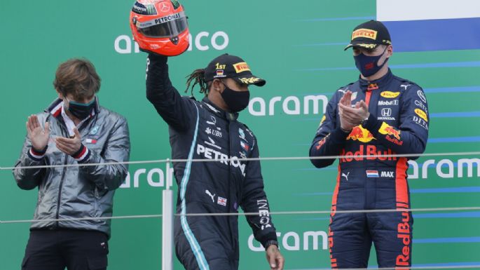 F1: Hamilton hizo historia al igualar el récord de victorias de Michael Schumacher