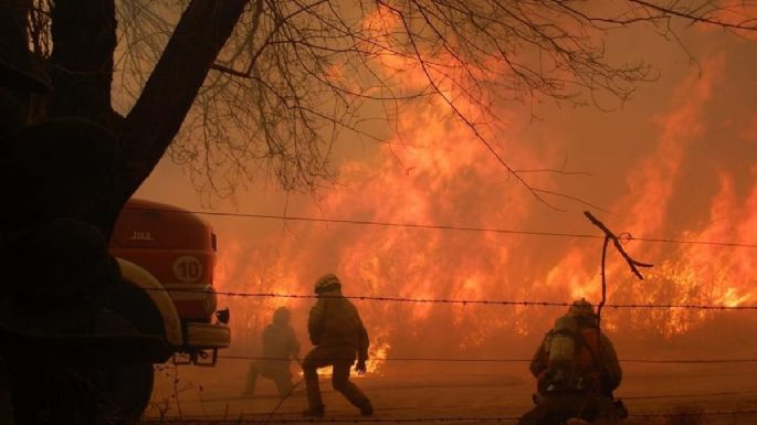 Quedan tres incendios activos en la provincia: Río de los Sauces, Las Caleras y Macha