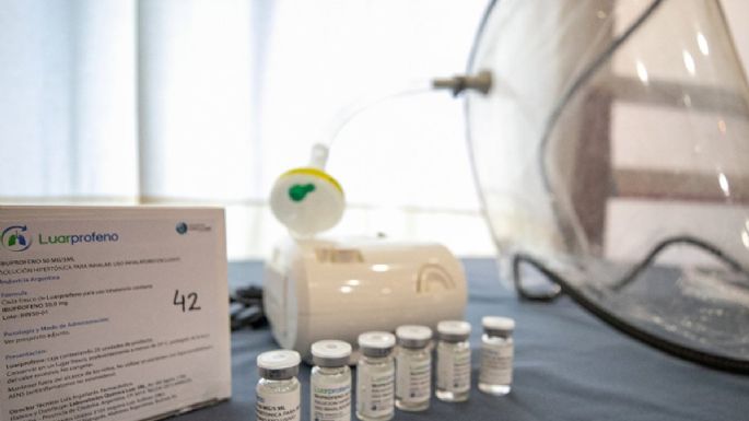 Aprobaron el ibuprofeno para inhalar como producto de uso en terapia respiratoria