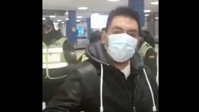 Un diputado argentino estuvo retenido durante 10 horas en La Paz y ya fue liberado