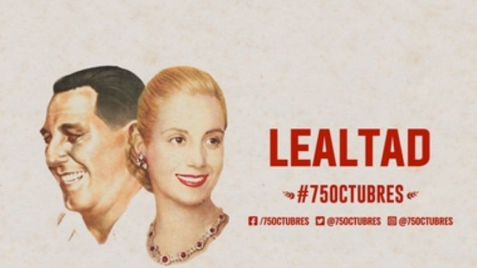 Comenzó acto virtual por el Día de la Lealtad por redes, tras un ataque al sitio oficial