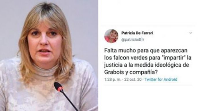 Suspendieron a la legisladora que pidió los “Falcon verde”