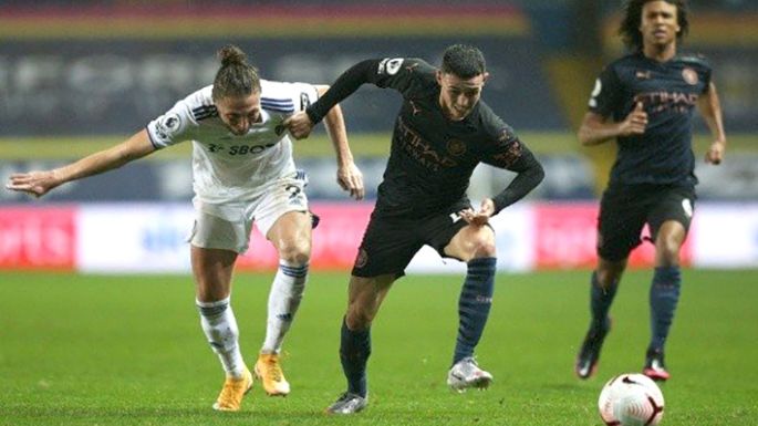 Leeds y Manchester City empataron en un partidazo