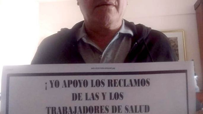 Apoyo nacional al reclamo de los trabajadores de salud de la Villa