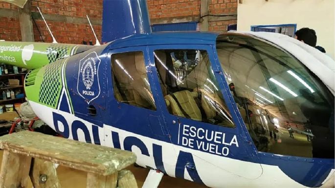 Berni dijo que helicóptero hallado en Paraguay fue contratado por la gestión Vidal