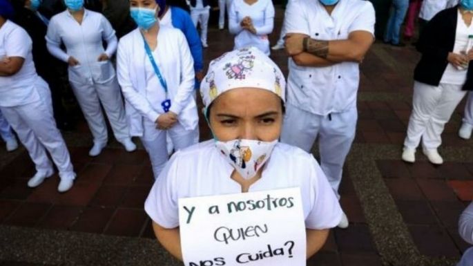 Paro y marcha de gremios sanitarios