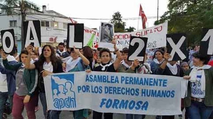 APDH repudió “acto de provocación” desde un sector de militares retirados