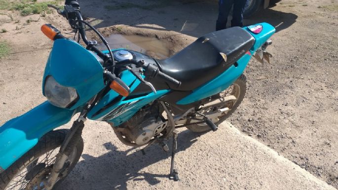 Recuperaron una moto tras operativo "cerrojo"