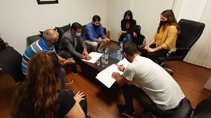 Villa Nueva: firmaron convenio con la UNVM para dictado de talleres