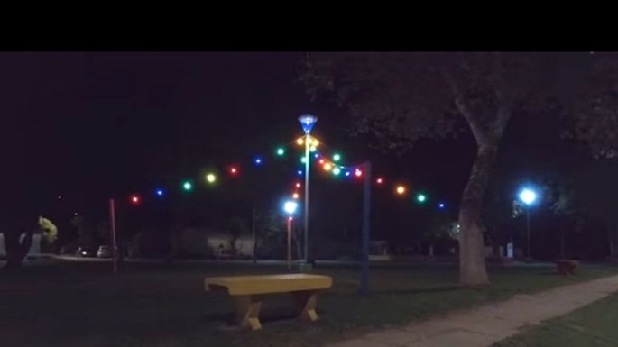 Los vecinos embellecen su plaza