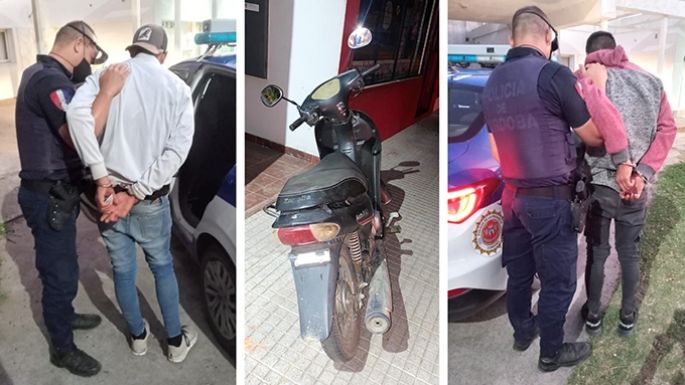 Tres jóvenes detenidos por robos y un sujeto por violencia urbana