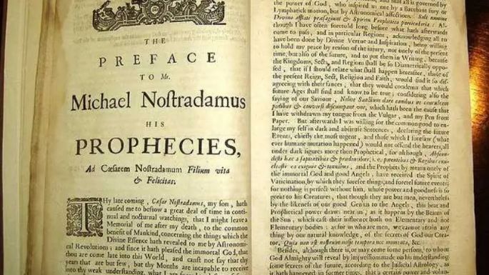 Qué ocurrirá el año próximo según las profecías de Nostradamus