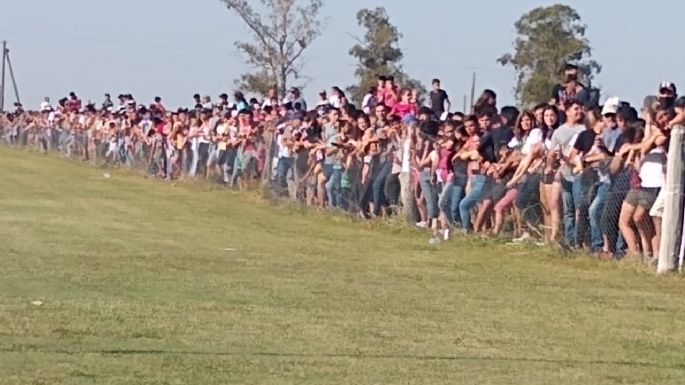 Polémica por amontonamiento de personas en una juntada fierrera