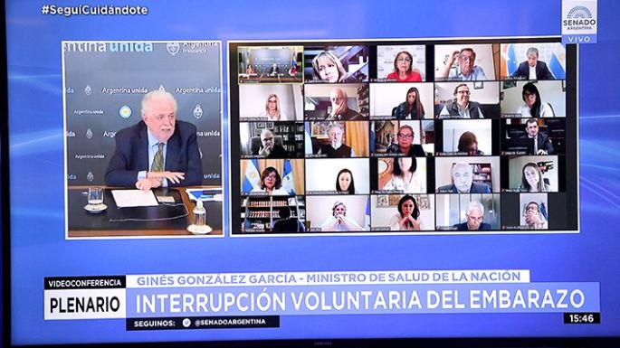 Comenzó el debate en el Senado