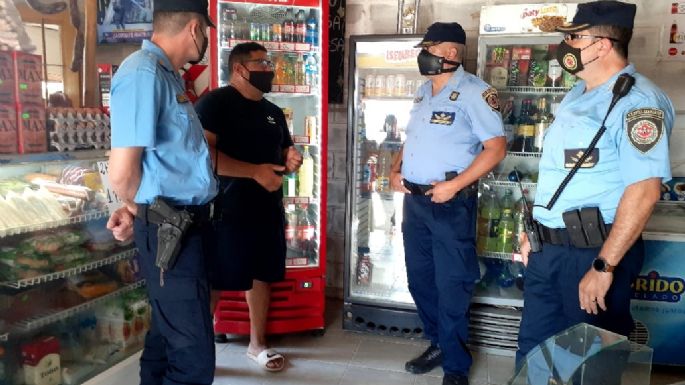 La cúpula policial visitó y diálogo con los vecinos del barrio San Martín