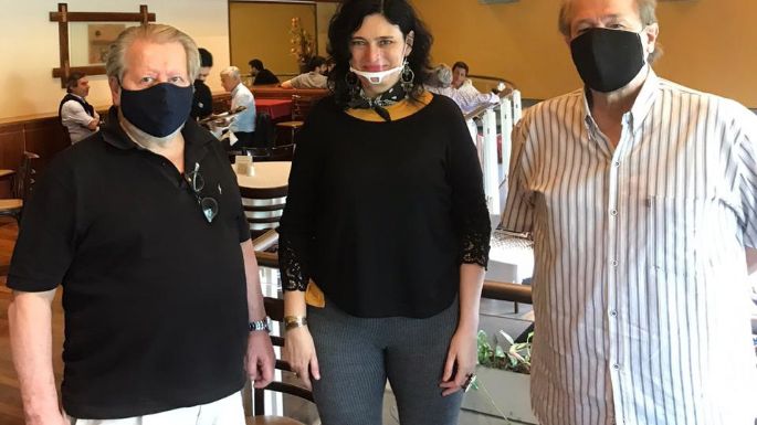 Alicia Peressutti se reunió con Daniel Arroyo y funcionarios de la Defensoría del Pueblo