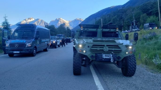 Realizan inspección ocular en un predio tomado por un grupo de mapuches