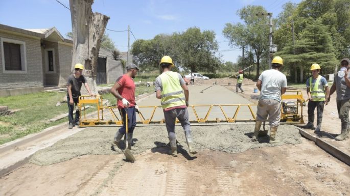 Comenzó la obra de pavimentación del bulevar Argentino