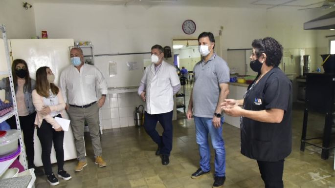 Terminaron las obras en los sectores sanitarios del Hogar de Ancianos