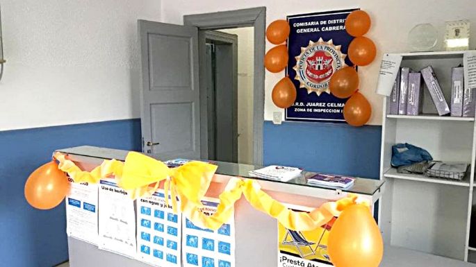 La Policía se sumó a la campaña contra la violencia de género