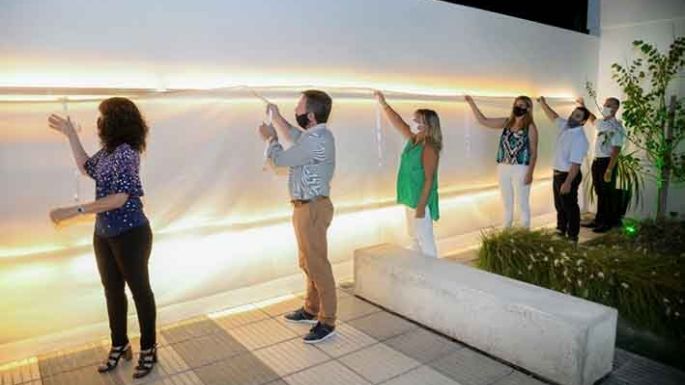 Inauguraron el “Patio de Concejales”