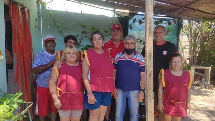 La filial Rubén Agüero colaboró con un comedor