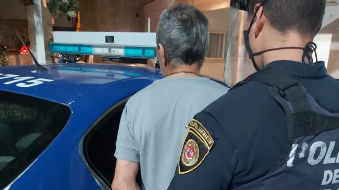 Lo detuvieron tras amenazar de muerte a su madre
