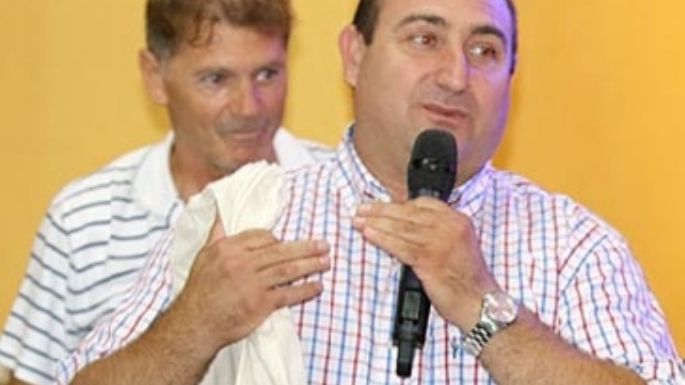 El intendente de La Palestina volcó en su auto y fue trasladado al Pasteur