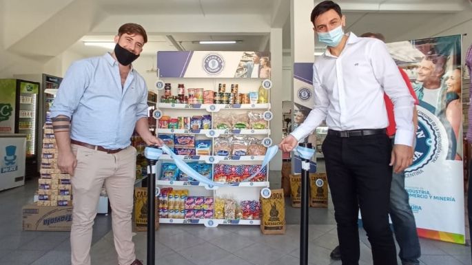 La góndola Hecho en Córdoba llegó a comercios de cercanía de Villa María