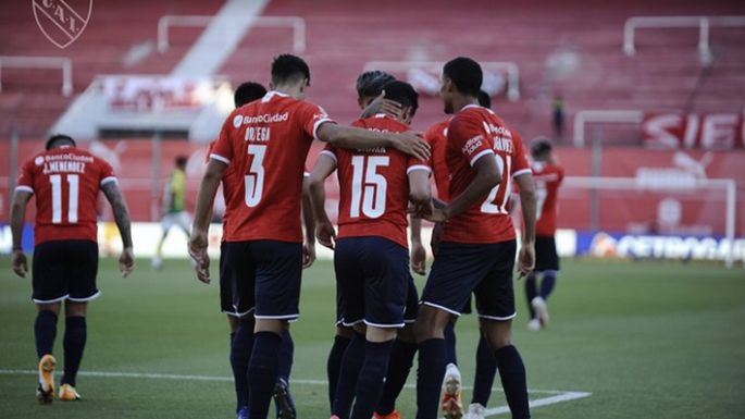 Independiente pegó rápido y festejó todo