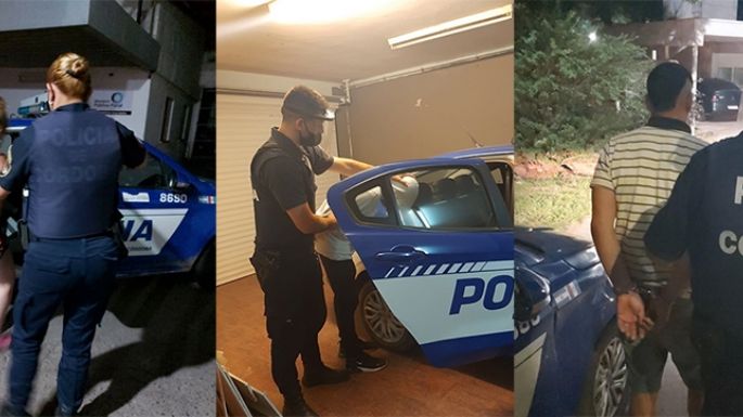 Dos detenidos por hechos de violencia familiar y una aprehensión por incumplir una restricción