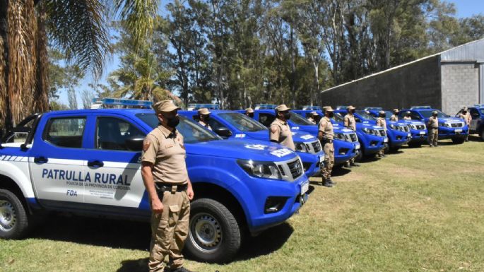 Presentaron 15 móviles para  fortalecer la seguridad rural