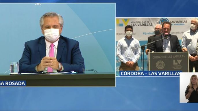 Gill habló con Fernández sobre repavimentación de la 158 y sobre Pauny