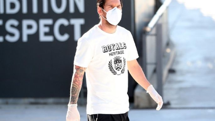 Lionel Messi recibió el alta y voló de regreso a París