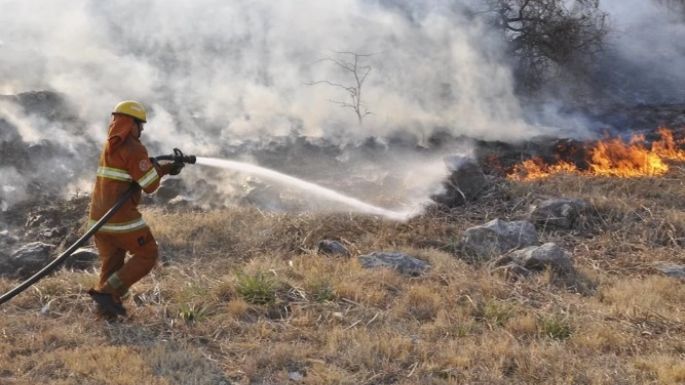 Rige alerta por riesgo extremo de incendios en Córdoba