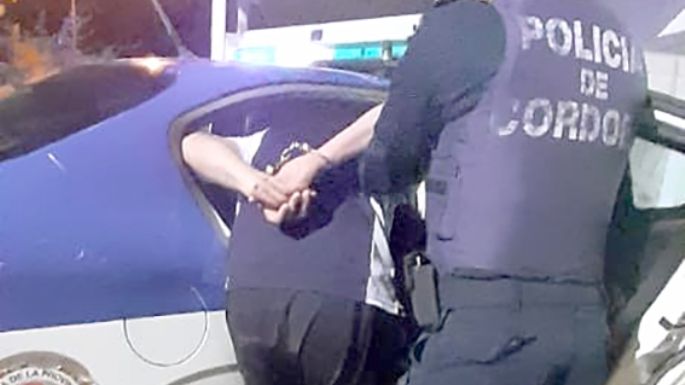 Causó disturbios en una estación de servicio y después se hizo el “guapo”