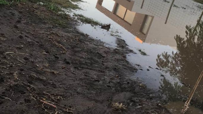 Molestias ante un problema que se repite en cada lluvia