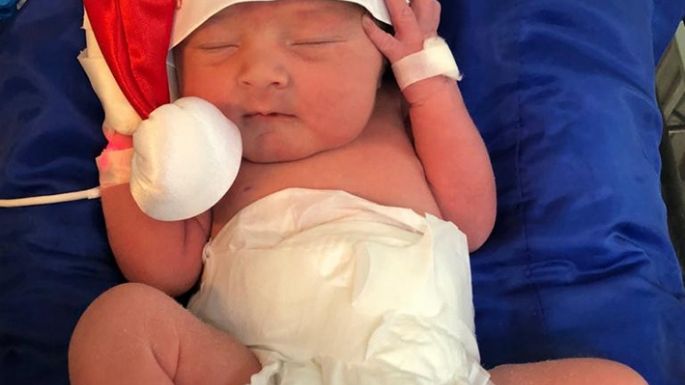 Emir: el primer bebé villamariense nació en el Hospital Pasteur
