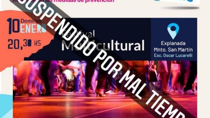 Reprogramaron el festival Multicultural