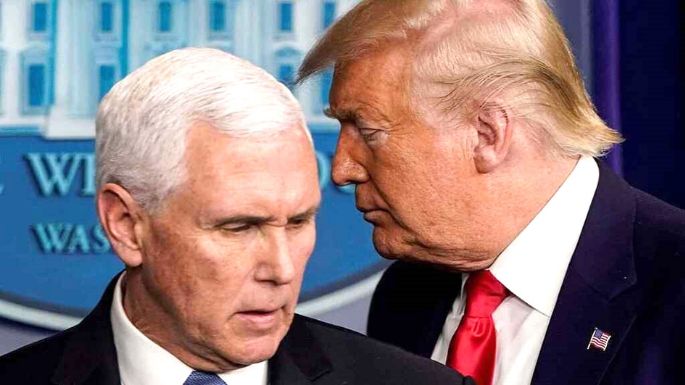Pence apoyaría el juicio político contra Trump